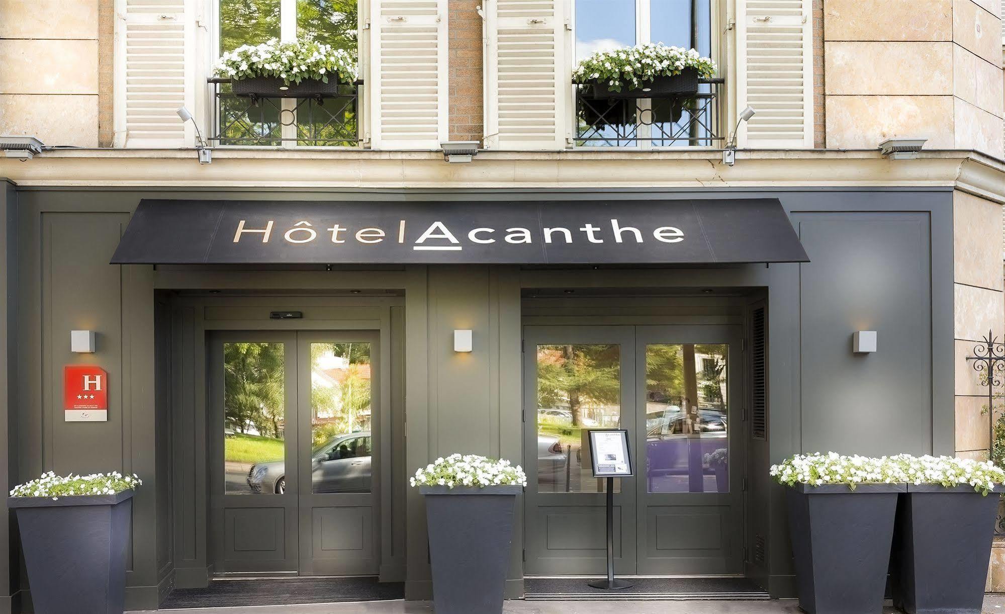 Hotel Acanthe - Boulogne Billancourt Exterior photo